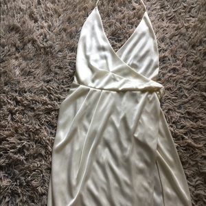 want my look ivory izzy mini dress